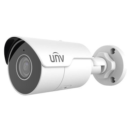 Uniview -8MP HD IR Mini Bullet Network Camera 2.8mm, 50m IR, POE, H.265, WDR IPC2128SR5-ADF28KM-G